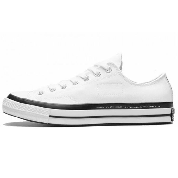 

Fragment Design x Converse Chuck 70 Low White Unisex Sneakers Black 169070C 39.5