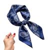 French Retro Silk Scarf Women's Cashew Nut Fashion Versatile Small Square Scarf Literary Streamer Scarf High-end Scarf