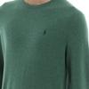 Polo Ralph Lauren Small Pony Logo Embroidered Crew Neck Long Sleeve Sweater Men sweater Green MNPOSWE16820007-300