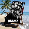 Custom Name Personalized BIGBANG Print Beach Towel, for Trip Camping Beach Party Home Decor, Birthday Gift for Family & Friends