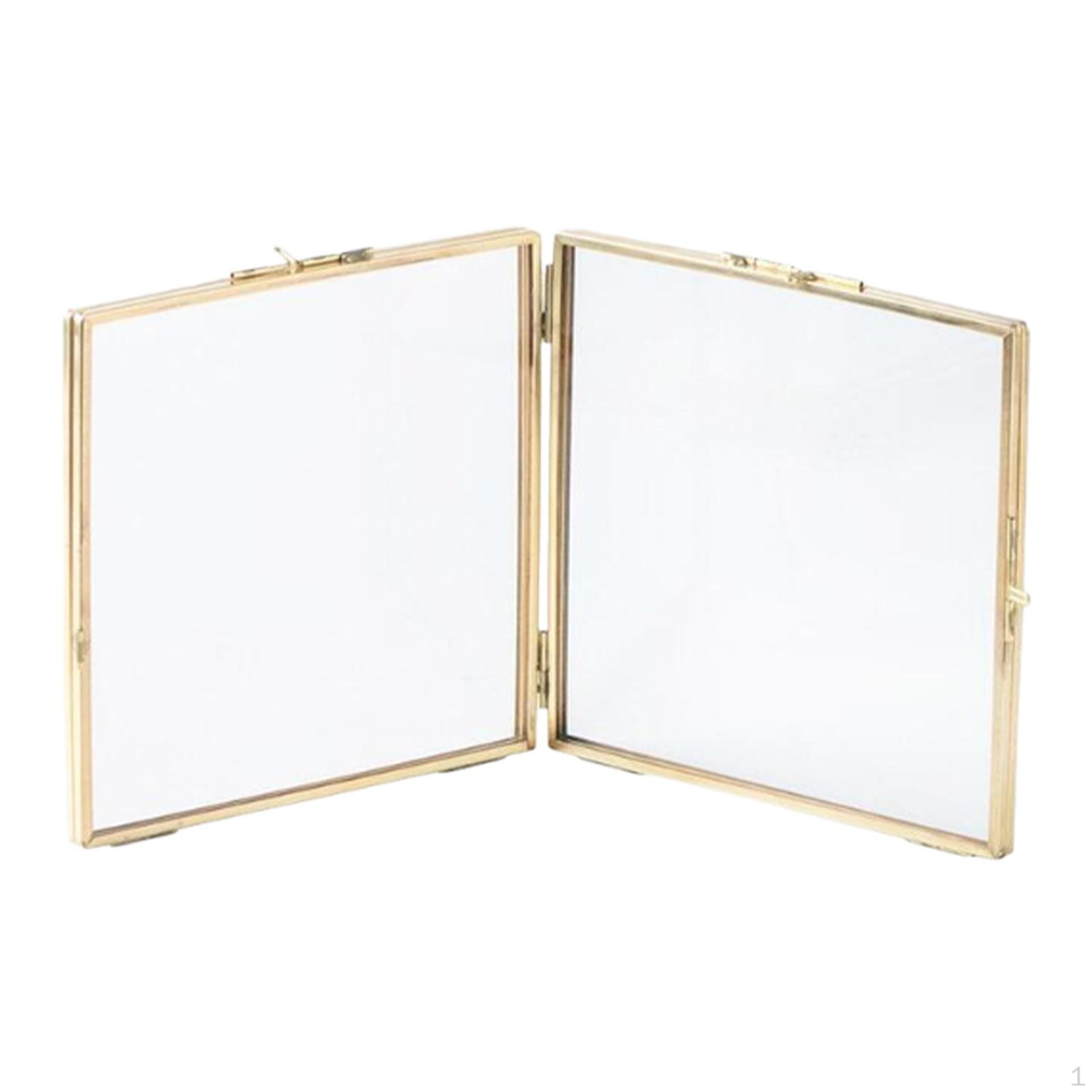 

Художественная стеклянная рамка для демонстрации засушенных цветов и сертификатов 8 in