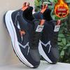 2025 Men's Winter Leather Running Shoes - Waterproof, Velvet-Lined, Warm Casual Sports Sneakers