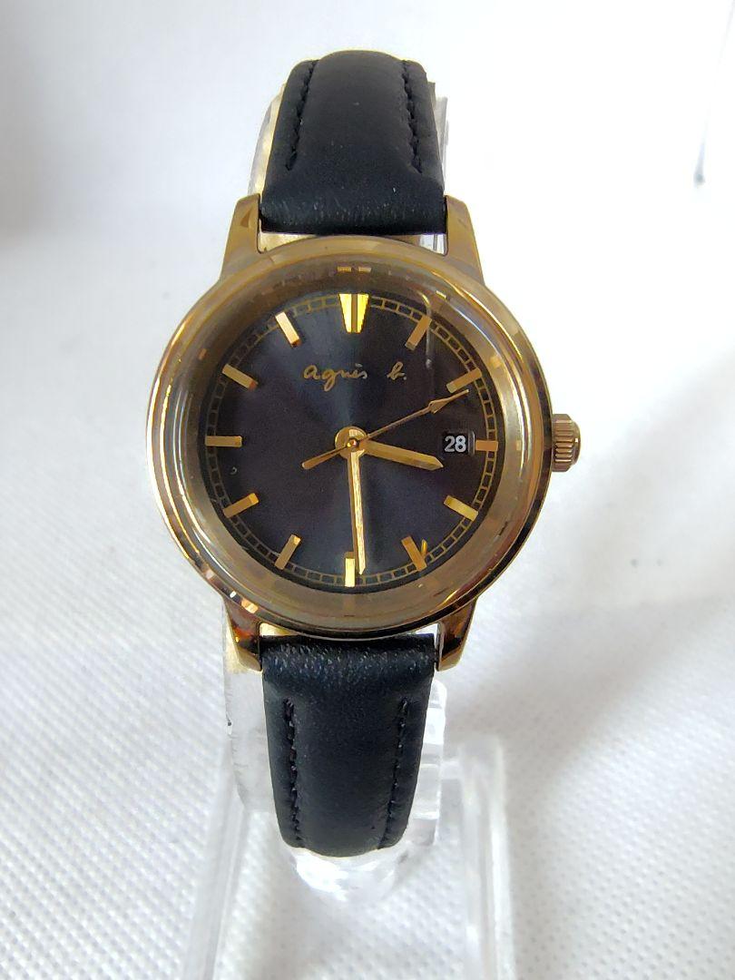 

[USED] Solar, Strap Seiko Agnes B. Date V137-KLS0