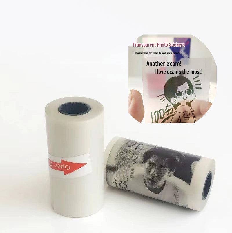 Core-Free Self-Adhesive 57x25mm Receipt Paper for Printers