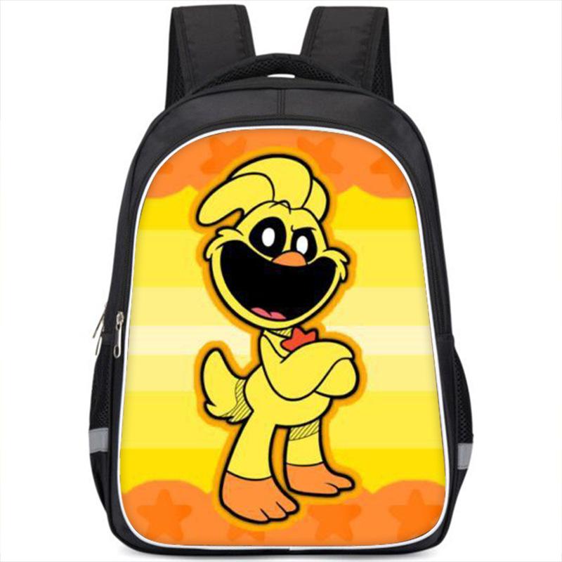 Catnap (Poppy Playtime) Backpack, Student Backpack, Smiling Critters Backpack