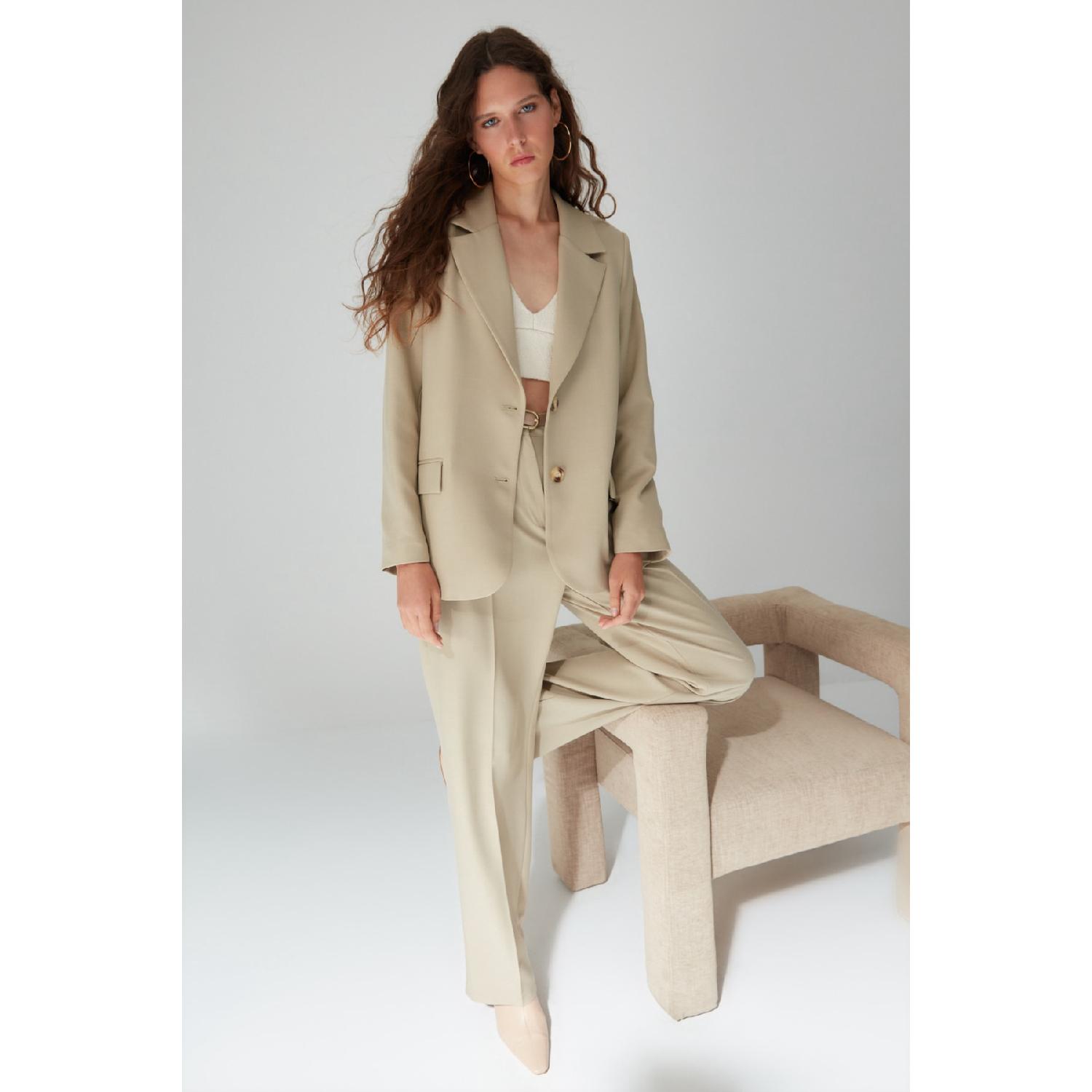 

Mink Blazer Jacket
