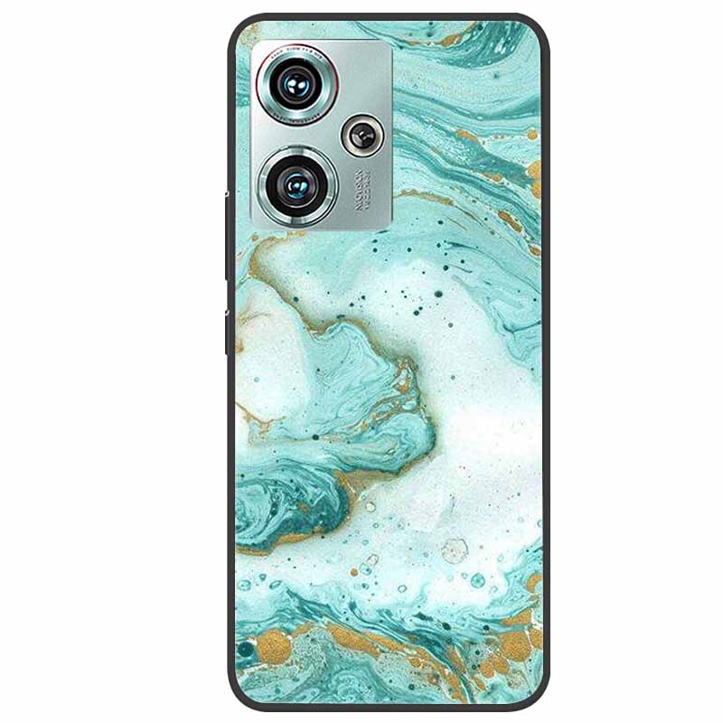 For ZTE nubia Z50 Case Marble Shockproof TPU Soft Silicone Phone Back Cover Cases for ZTE nubia Z50 Funda NX711J Protective Capa