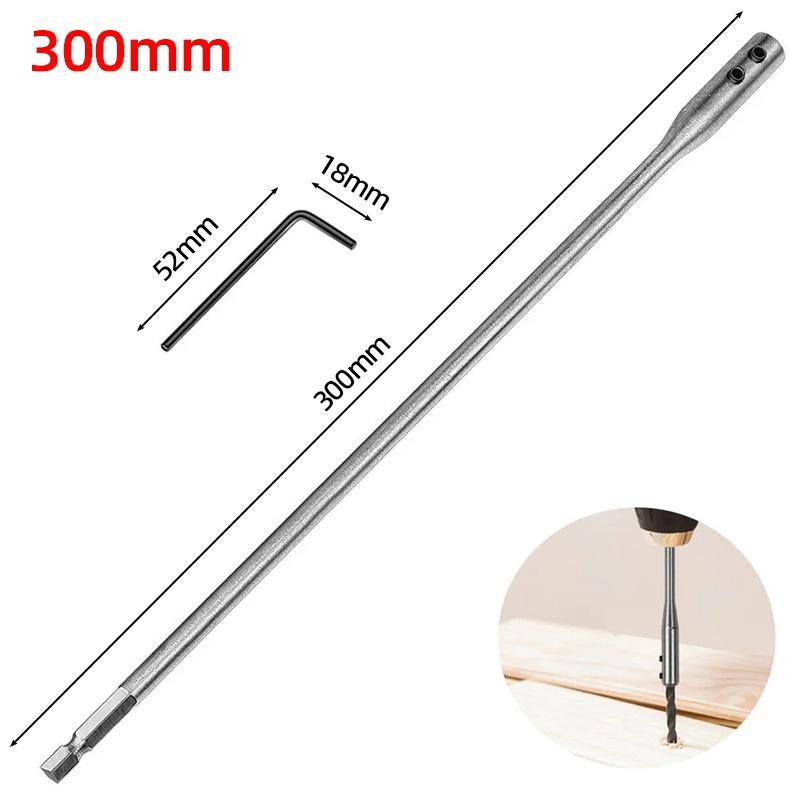 Drill Extension Connect Rod 150/300/173mm 1/4”Hex Shank Screwdriver Bit Extension Bars Holder Extension Rod Electric Drill Tool