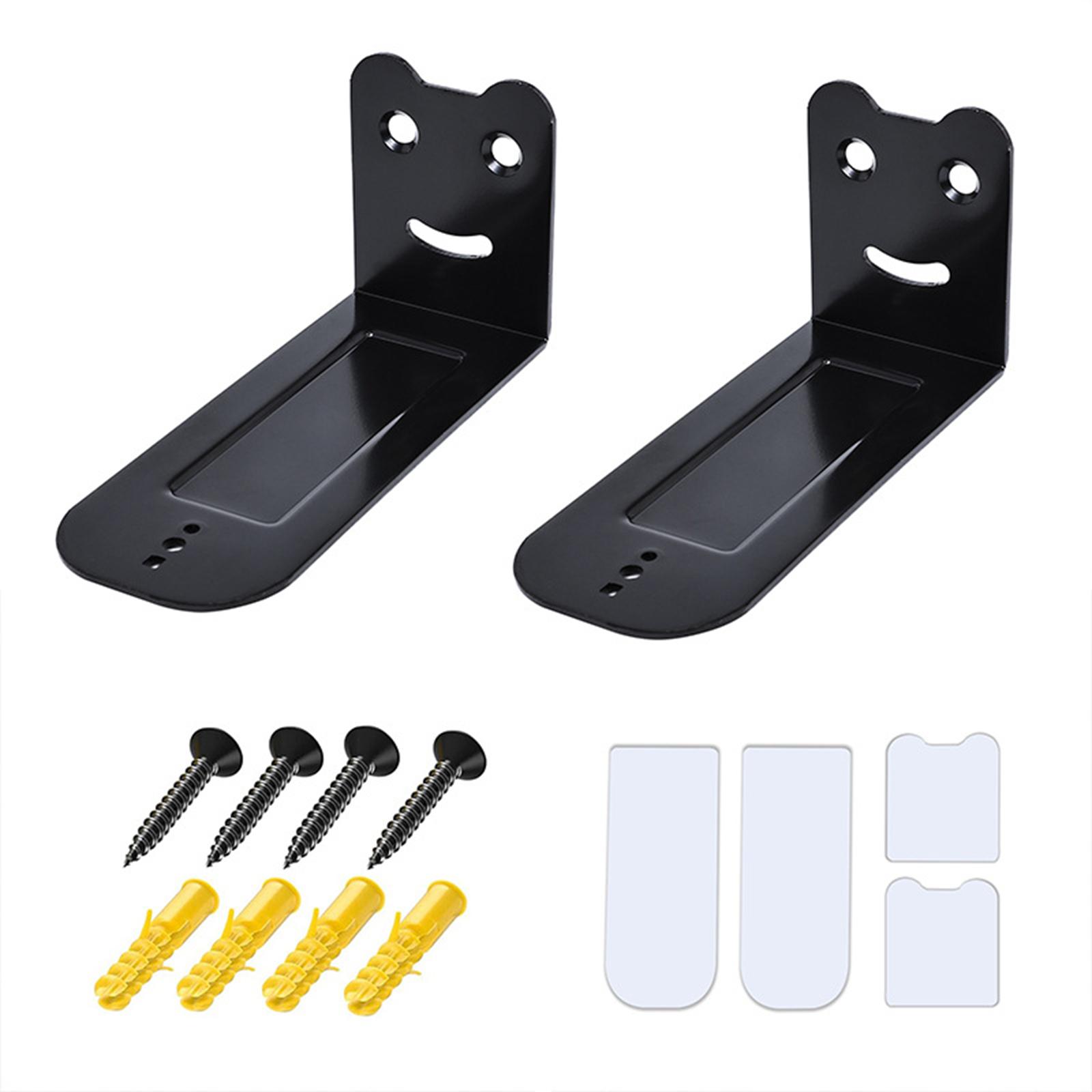 

Soundbar Mounting Bracket with Hardware Kit for Home Universal Mounting Shelf Holder Wall Mount Kit for Most Soundbars L