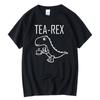 Summer Casual Men's T-shirt Top Quality Cool and Interesting Dinosaur Design Printed O-neck Men's T-shirt Men's T-shirt