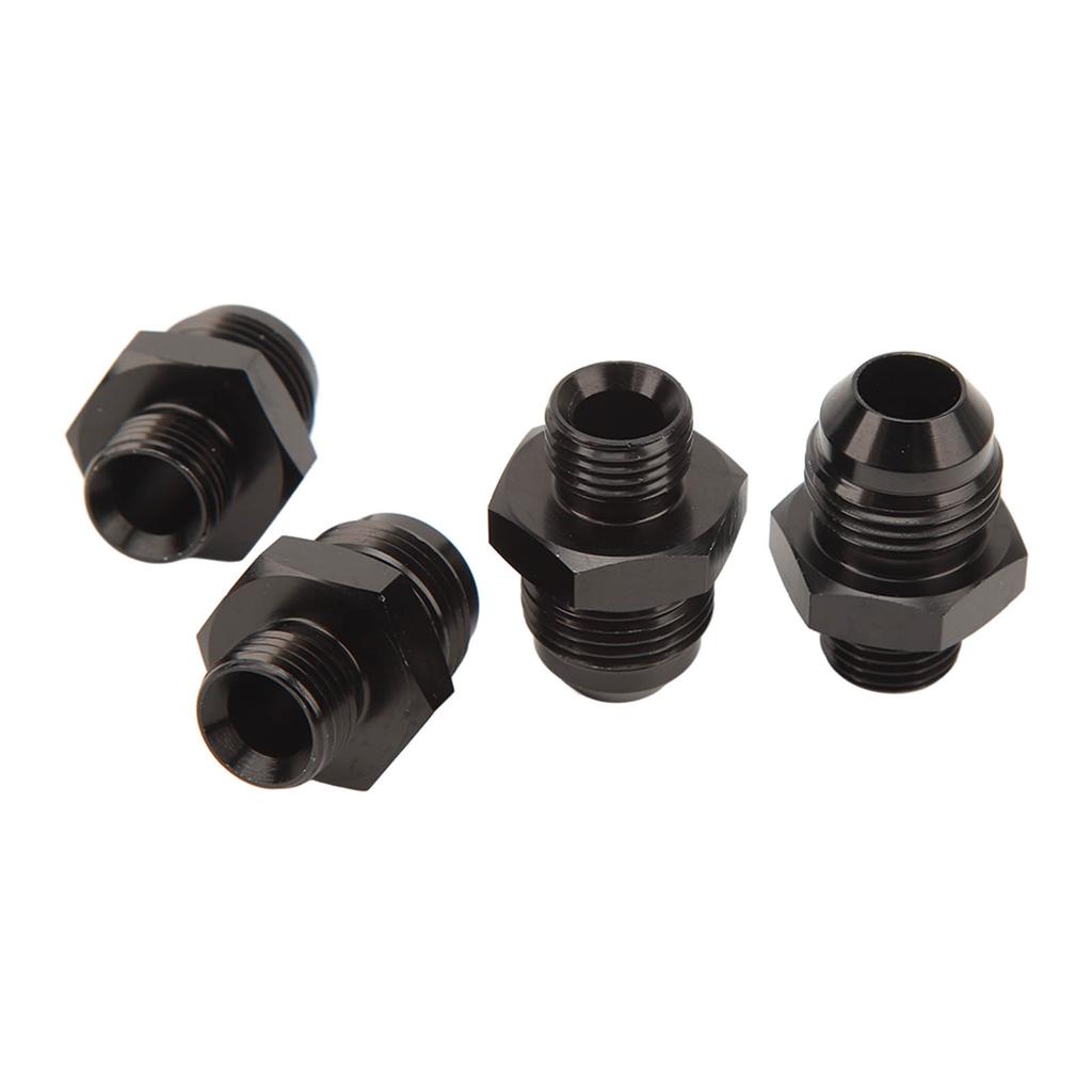 4 Peças Conexão Macho ORB 1500PSI Liga de Alumínio Multiuso Anel O Boss Adaptador Macho para Barra de Combustível Resfriador de Óleo Bomba de Combustível