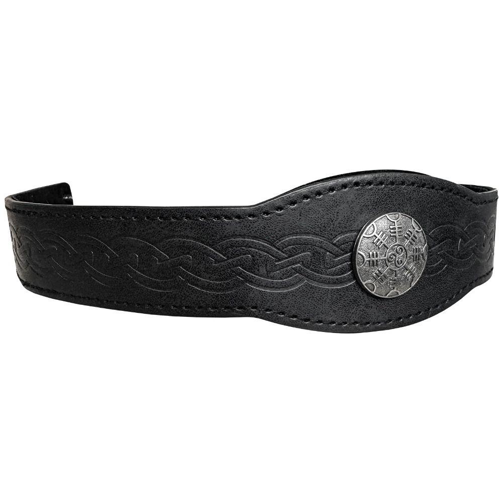 Kožený prsten s vikingskou hlavou, ražený, Halloweenský Cosplay, Čelenka, Osobnost, Královská koruna, Dáma
