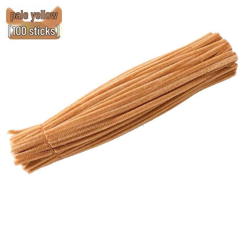 DIY Bouquet Plush Twist Stick for Children's Handmade Toy Creations - Hair-Safe Material, Ideal for Crafting