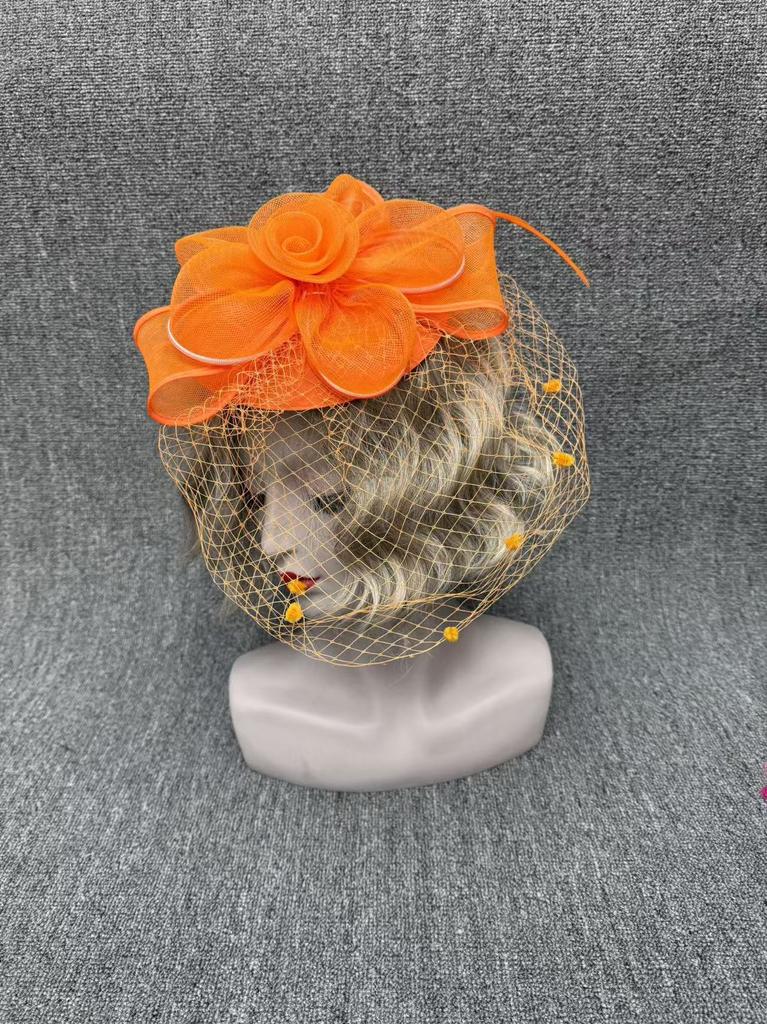 French bridal top hat shooting styling headgear European and American photo hat women's hair accessories top hat