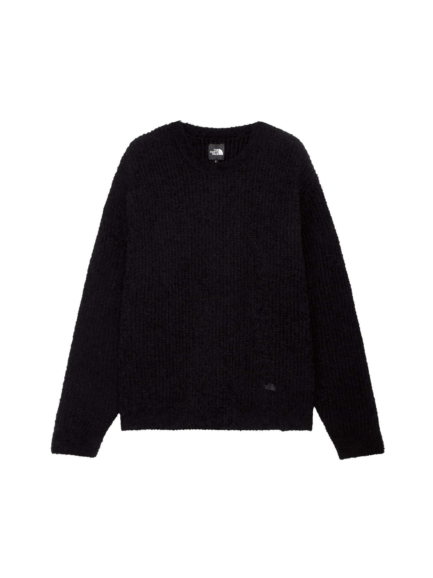 

The North Face Alternative Feather Crew Long Sleeve Size L Top, Black, чёрный