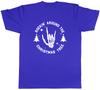 Rocking Christmas Tree Unisexs TShirt Skeleton Hand Rock Goth Music Tee Gift