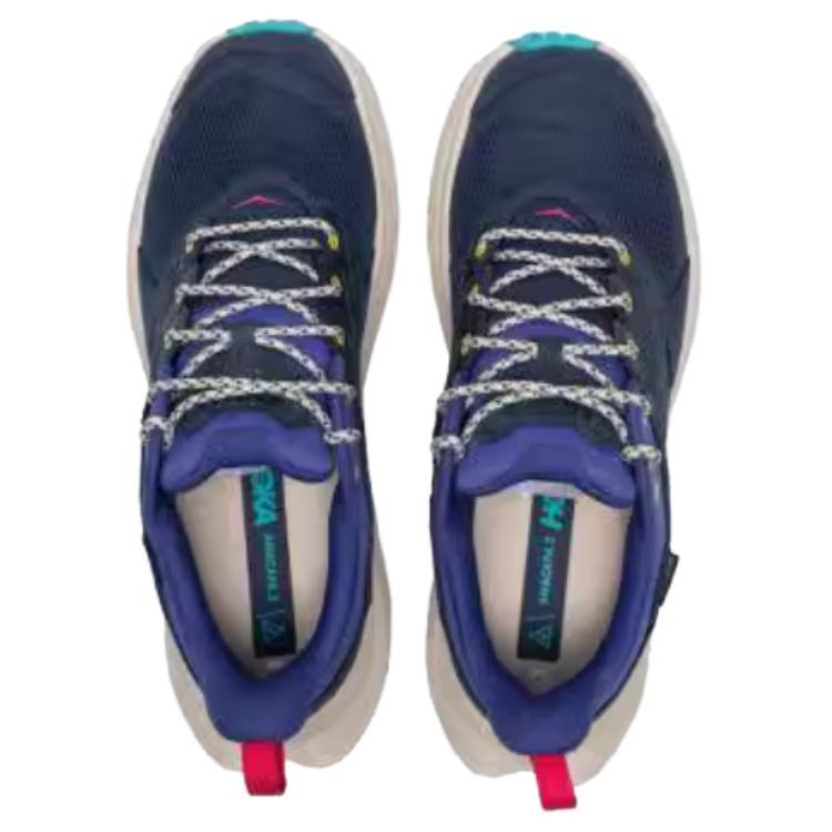 Hoka One One Anacapa 2 Trendy Sports Non-Slip Durable Low-Top Trail Running Shoes Men sneaker Blue 1141632F-VMN