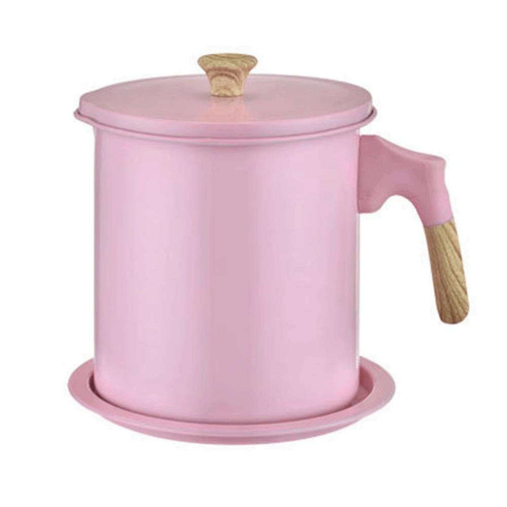 BPA-Free Bacon Grease Container Anti-Leakage Grease Separator Oil Filter Pot  Grease Storage