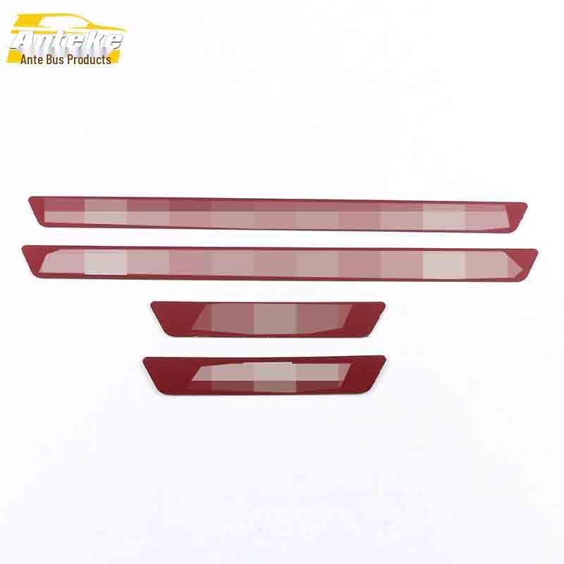 Equinox Stainless Steel Anti-Scratch Sill and Welcome Bumper Scuff Strip