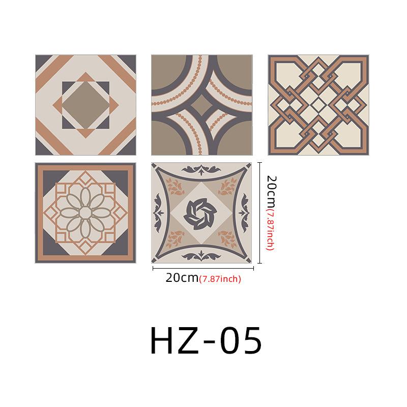 Thickened Matte Tile Sticker Self-Adhesive Wall Sticker Waterproof And Moisture-Proof Kitchen And Bathroom Renovation Wallpaper