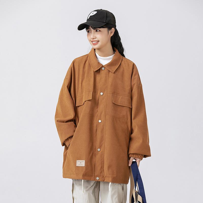 Весенне-осенняя мужская куртка в гонконгском стиле, модная повседневная куртка для пары M