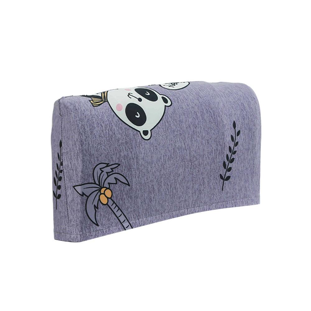 Cartoon Panda Penguin Rose Pattern Elastic Office Chair Backrest Cover Comfortable High Elasticity Backrest Slipcover Household