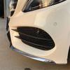 For W205 C-Class C180 C200 C260 2015-2018 Set L+R Front Bumper Fog Lamp Grill Grille Ert Face Bar Cover-A87Q