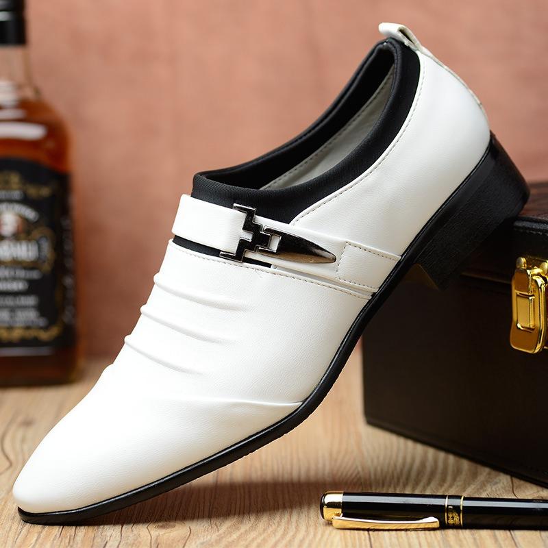 Fashion High-quality Large Size Dress Mens Leather Shoes Office Business Casual Male Shoes Luxury Designer Elegant Classic Men for Shoes