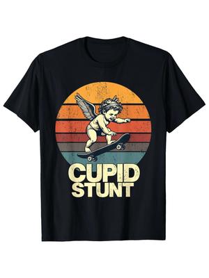 20256Cupid Men's Pure Cotton T-Shirt | Comfortable High Quality Beach & Party Wear