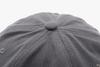 HABERY Soft Cotton Short Brim Baseball Solid Cap, Color, Men's (White)