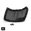 For CAN-AM MAVERICK R For Can-Am Maverick R 2024- UTV New Accessories Backrest Rear Storage Black