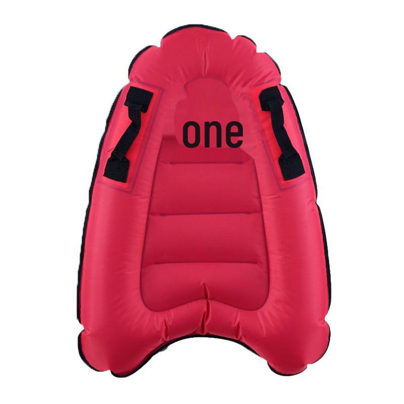 

Портативна надувна дошка для серфінгу - легка та безпечна для дорослих і дітей, ідеальна для плавання, серфінгу та водних видів спорту рожевий червоний колір