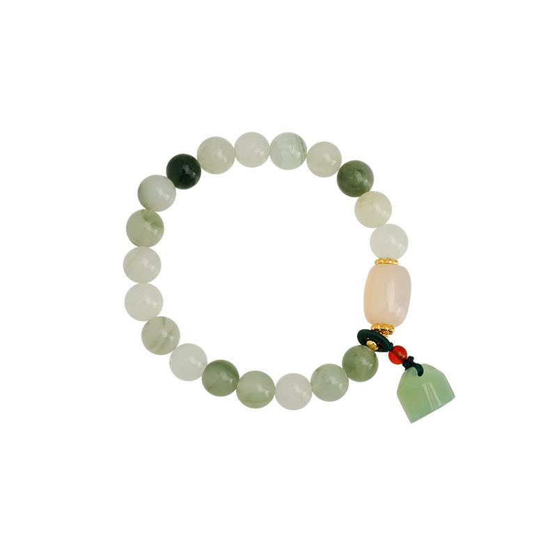 New Chinese Lotus Pendant Bracelet: Trendy, Stylish, and Fresh Hand Jewelry for Women