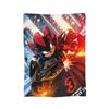 Shadow The Hedgehog Blankets Fleece Print   Multifunction Lightweight Throw Blanket for Sofa Outdoor Bedspreads