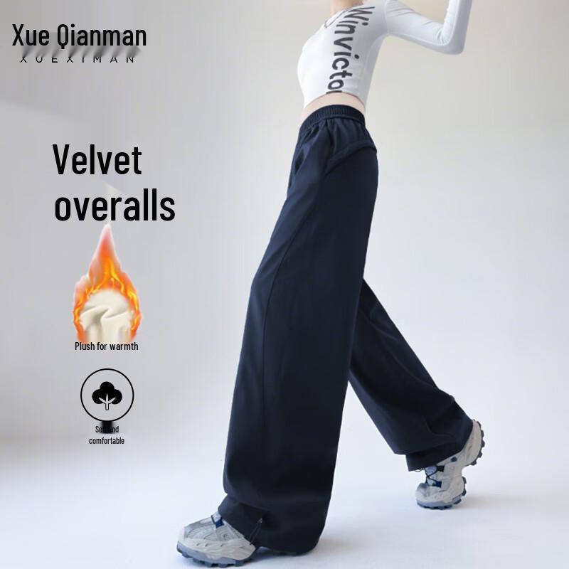 Xue Qiman Women's American Style Outdoor Cargo Pants