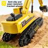 Building Blocks Excavator Construction Engineering Vehicle Toys Movable Arm 360° Rotation Anti-Slip Tracks Bricks Gifts for Boys