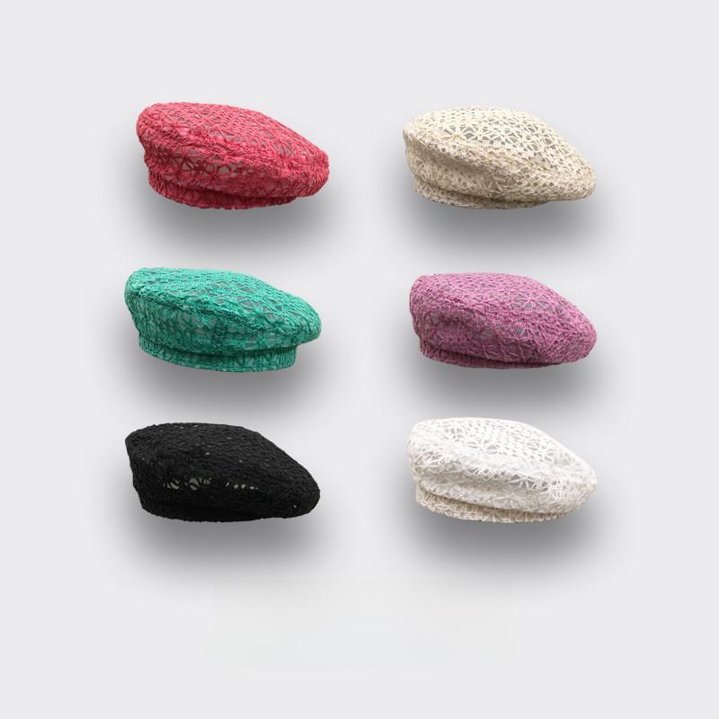 Modern Lace Beret For Women Comfortable And Stylish Casual Cap Spring