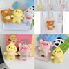 Adorable Plush Keychain Bear Creative Stuffed Animal Perfect For Kids And Adults