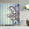 Animals Octopus Wolf Lion Seahorse Turtle Shower Curtains Bathroom Curtain Frabic Waterproof Polyester Bathroom Curtain Hooks