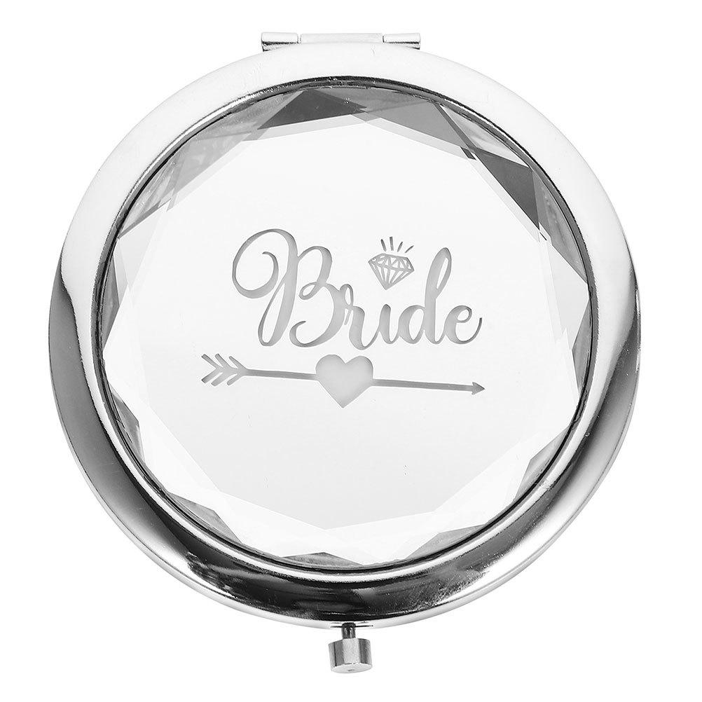

Compact Makeup Mirror Travel Size Pocket Mirror for Women Girls Bride Wedding Gift Mini Lightweight Easy Carry Shatter-Resistant China Mainland