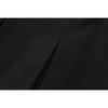2025 Summer Women's Solid Pleated Midi Skirt - European & American Style