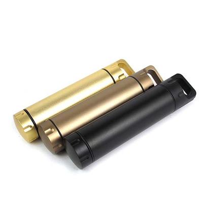 Seal Capsule Bottle Pill Cases First-Aid Canister Waterproof Sealed Tank Pill Box Emergency Capsule Bottle Capsule Container