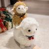 Cartoon Sheep Doll Plush Toy Fluffy Animal Fluffty Doll Little Sheep Doll  Birthday Gift