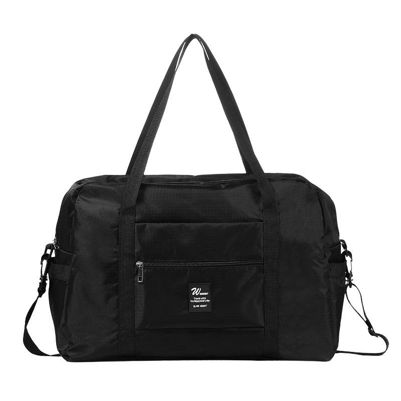 Foldable Travel Duffle Bag - Large Capacity Luggage Organizer for Clothes, Handheld Storage Bag That Slips Over Suitcase