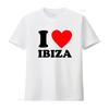 I Love Heart Ibiza Holiday T Shirt Stylish and Comfortable for Your Vacation Vintage Washed Unisex Graphic Slightly Fashion