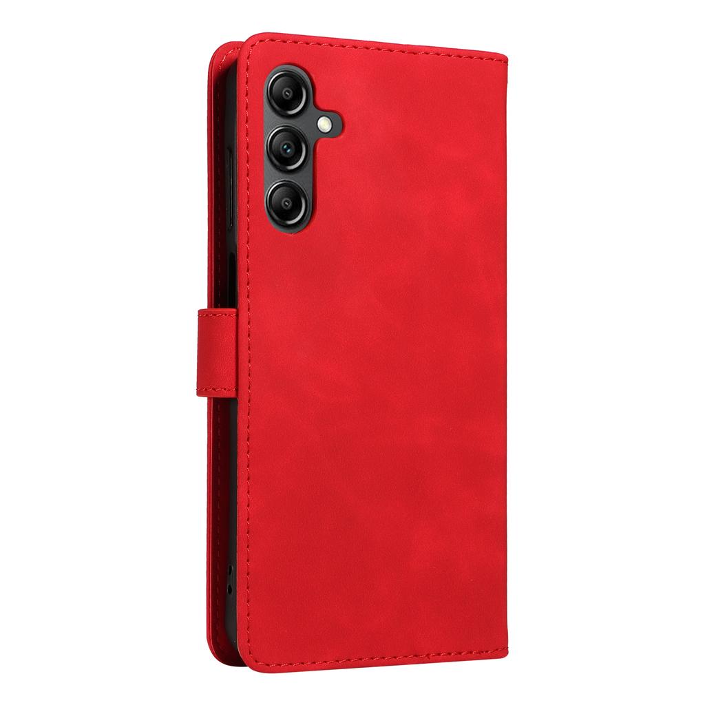 For Samsung Galaxy A15 4G/5G Case with Thickened Strap RFID Blocking Wallet Stand Leather Flip Phone Cover