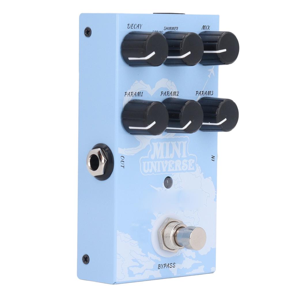 Guitar Effect Pedal 9 Reverb Types Warm Authentic Sound Digital Modeling Reverb Effect Pedal