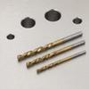 50pcs 135 Degree Point Angle HSS Drill Bit Set High Speed Steel Drill Bits  Wood