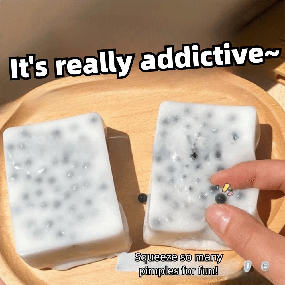 Squishy Texture Pimple Popping Sensory Toys Sensory Design Anxiety Relief Skin Picking Squishy Fidget Plaything Reusable