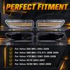 Для Volvo XC90 S80 XC70 V70 S60 2001-2009 2 шт. Світлодіодний динамічний покажчик повороту Бічний габаритний вогонь Послідовний індикаторний ліхтар